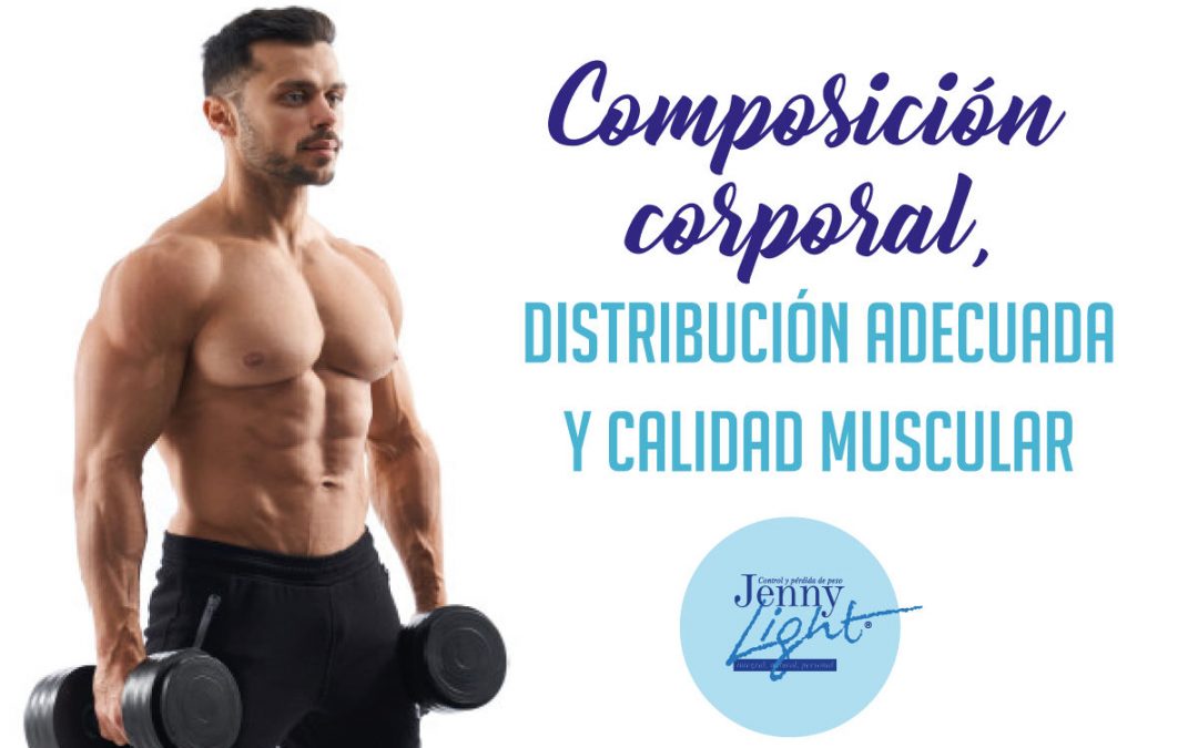 Composición corporal, distribución adecuada y calidad muscular
