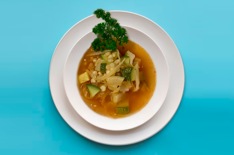 Sopa juliana de verduras de Jenny Light