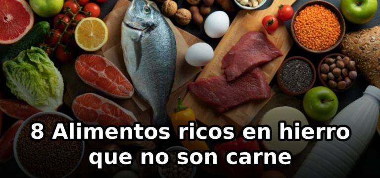 Alimentos ricos en hierro