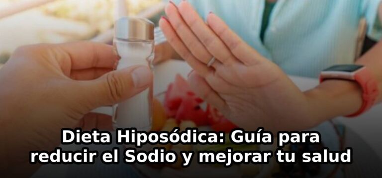 ¿Que es una dieta hiposódica?