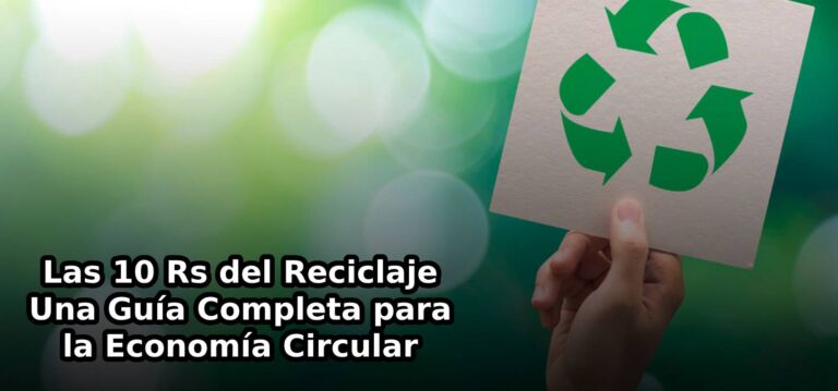 Las 10 Rs del Reciclaje: Una guía completa para la Economía Circular