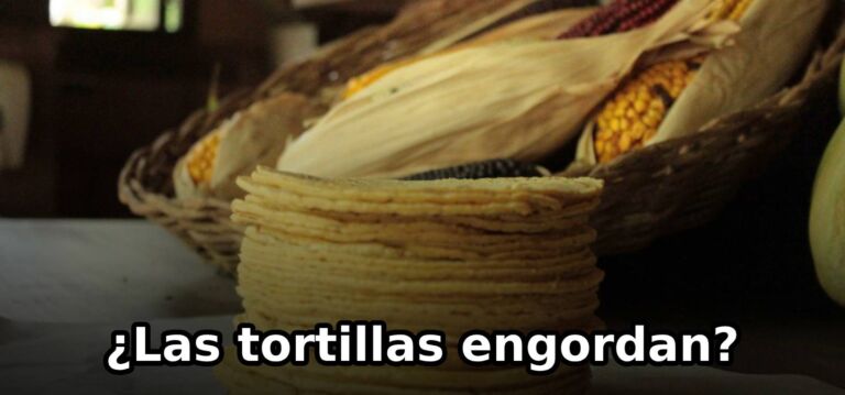 ¿Las tortillas engordan?