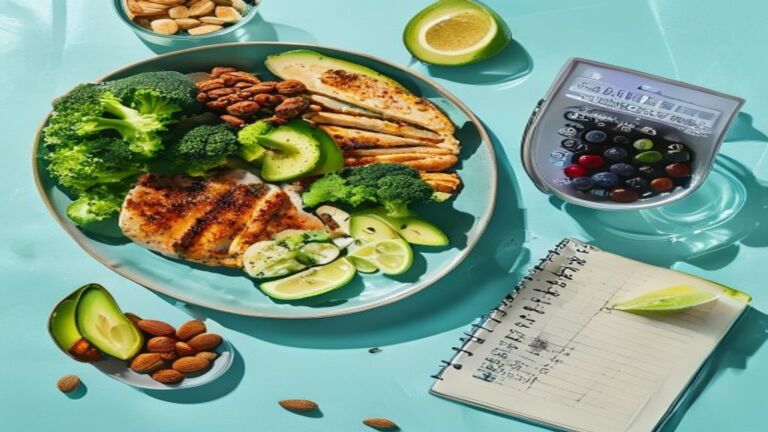 Plan diabetes Jenny Light: medidor de glucosa, alimentación balanceada y consulta con nutrióloga